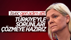 İsveç Başbakanı Andersson'dan Türkiye açıklaması 