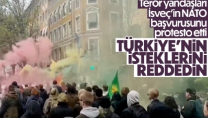  İsveç'te PKK/PYD yandaşları terör eylemi yaptı 