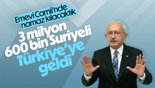 Kemal Kılıçdaroğlu'ndan hükümete Suriyeliler eleştirisi 