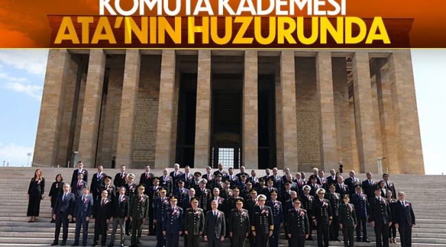Komuta kademesinden Anıtkabir'e ziyaret 