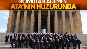 Komuta kademesinden Anıtkabir'e ziyaret 