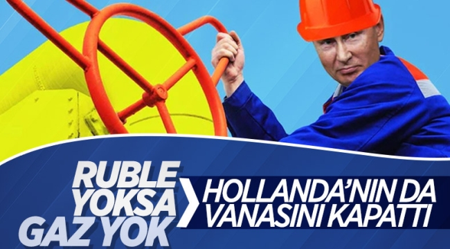 Rusya, Hollanda'nın gazını kesiyor