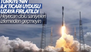 Türkiye'nin ilk ticari uydusu Plan-S fırlatıldı 