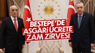 Cumhurbaşkanı Erdoğan, TÜRK-İŞ Başkanı Atalay'ı kabul etti
