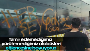 İBB, Yenikapı'da otobüs boyama etkinliği düzenledi