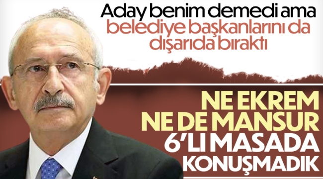 Kemal Kılıçdaroğlu'ndan Cumhurbaşkanlığı adayıyla ilgili açıklama