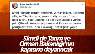Kemal Kılıçdaroğlu'ndan Tarım ve Orman Bakanlığı'na ziyaret sinyali