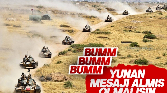 KKTC'de Erken Müdahale Kuvveti Tatbikatı