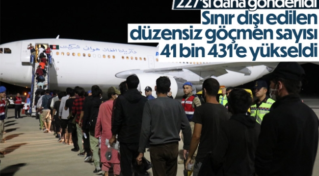 Malatya'dan 227 düzensiz göçmen sınır dışı edildi