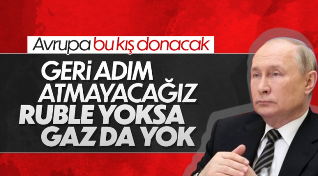 Rusya, doğalgazı rubleyle almayan ülkelere sevkiyatı durdurdu