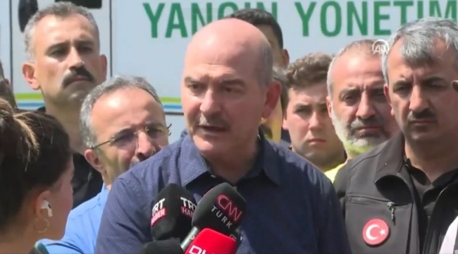 Süleyman Soylu'dan muhalefetin 'uçak-helikopter yok' iddialarına tepki