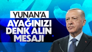 Cumhurbaşkanı Erdoğan'dan hava sahasını ihlal eden Yunanistan'a mesaj
