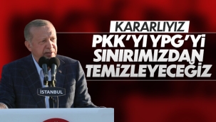 Cumhurbaşkanı Erdoğan'dan terörle mücadelede kararlılık mesajı