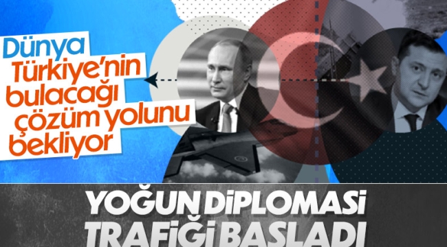 Cumhurbaşkanı Erdoğan, Putin ve Zelensky ile görüştü