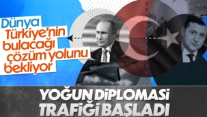 Cumhurbaşkanı Erdoğan, Putin ve Zelensky ile görüştü