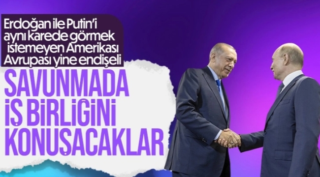 Rusya: Putin ve Erdoğan, Soçi'de savunma iş birliğini görüşecek