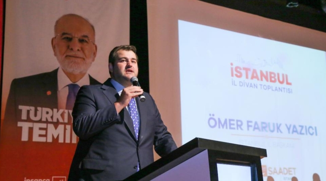 Saadet Partisi İstanbul da Geniş Katılımlı İl Divan Toplantısı Yaptı 