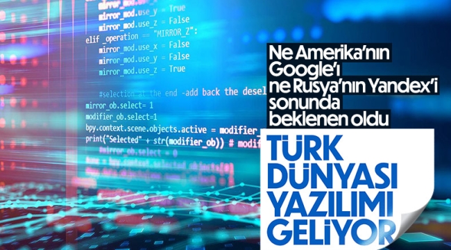 Türk Dünyası Parlamenterler Vakfı etkinliğinde 'yerli yazılım' müjdesi