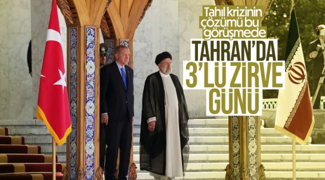 Türkiye, Rusya ve İran'dan üçlü zirve