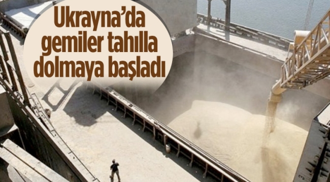 Ukrayna limanda tahıl kervanları oluşturulmaya başlandı