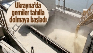 Ukrayna limanda tahıl kervanları oluşturulmaya başlandı