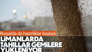 Ukrayna'nın ardından Rusya'da da tahıllar gemilere yükleniyor