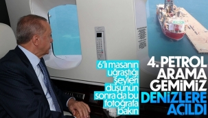 Cumhurbaşkanı Erdoğan, Abdülhamid Han gemisini inceled