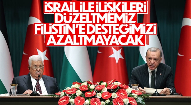 Cumhurbaşkanı Erdoğan'dan net Filistin mesajı