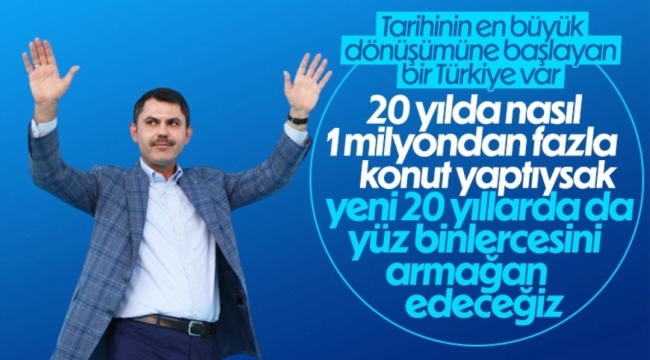 Murat Kurum, Esenler ilk etap anahtar teslim töreninde konuştu