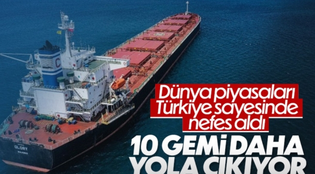 Ukrayna: Ağustos sonuna kadar 10 gemiye daha tahıl yüklemesi yapılacak