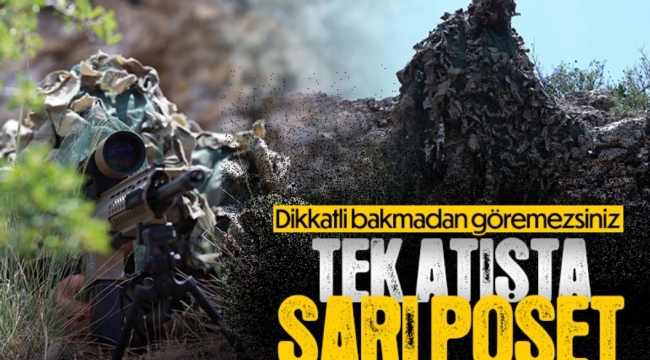 Yerli ve milli silahlarla yetişen keskin nişancılar