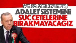 Cumhurbaşkanı Erdoğan: Adalet suç çetelerinin oyunlarına kurban olmayacak