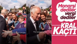 Galler'de Kral Charles'a tören tepkisi