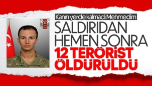 Şanlıurfa'da havan saldırısı: Şehidin kanı yerde kalmadı