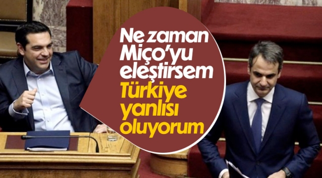 Aleksis Çipras: Hükümeti eleştiriyorum diye Türkiye yanlısı sanıyorlar