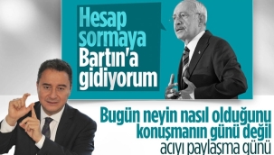 Ali Babacan: Bugün tedbirleri konuşmanın değil acıyı paylaşma günü
