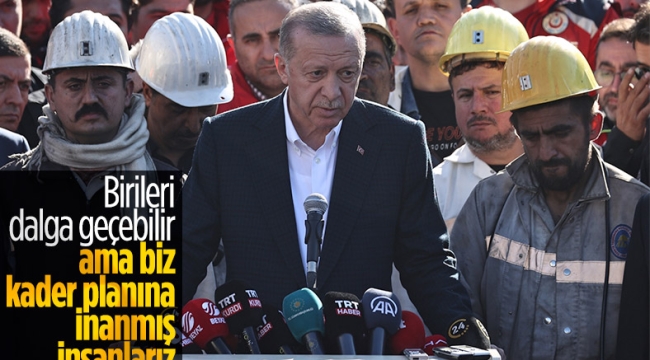 Cumhurbaşkanı Erdoğan Bartın'da incelemelerde bulundu