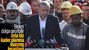 Cumhurbaşkanı Erdoğan Bartın'da incelemelerde bulundu