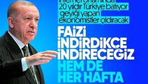 Cumhurbaşkanı Erdoğan'dan faiz açıklaması
