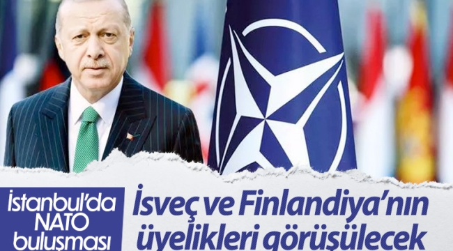 Cumhurbaşkanı Erdoğan'dan NATO diplomasisi