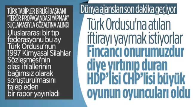 Dünya basınından Şebnem Korur Fincancı üzerinden Türkiye'ye algı oyunu