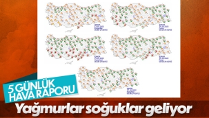 Hafta sonu sağanak yağış etkili olacak