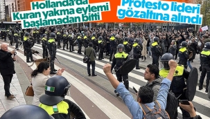 Hollanda'da Kur'an-ı Kerim yakma eylemi