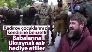 Kadirov esir Ukrayna askerlerini kamera önünde aşağıladı