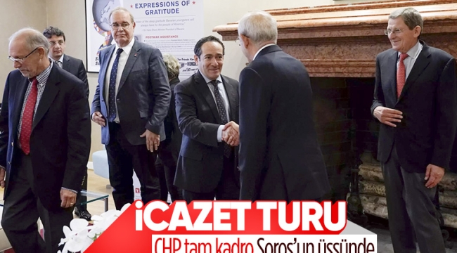 Kılıçdaroğlu'ndan Alman Marshall Vakfı'na ziyaret