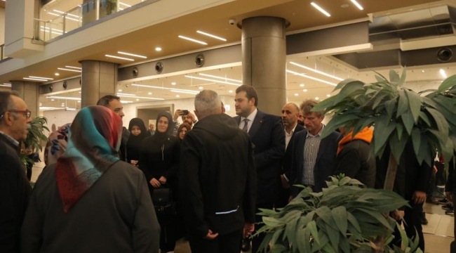 Saadet İstanbul Başkanı ve heyeti yaralı madencileri ziyaret etti