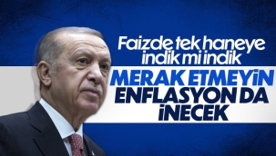 Cumhurbaşkanı Erdoğan'dan faiz ve enflasyon mesajı