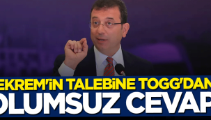 İmamoğlu'nun talebine TOGG'dan olumsuz cevap