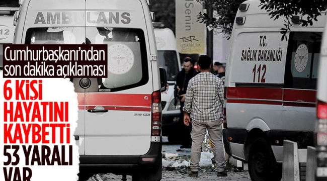 Taksim'deki patlamada ölü sayısı artıyor