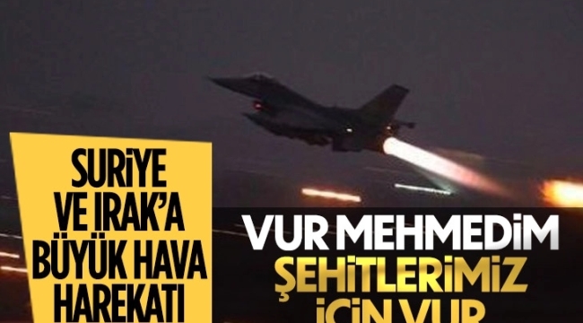 TSK'dan Suriye ve Irak'ın kuzeyine operasyon